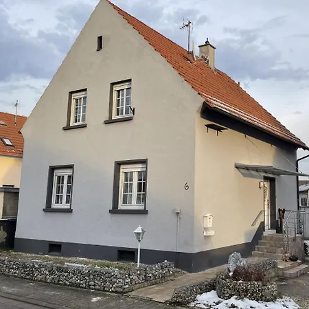 Schicke Ferienwohnung Philippsburg Exterior photo